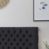 Upholstered Headboard Queen Size with Button-Tufted Diamond Stitching, Queen/Full Beds Headboard with Adjustable Height -Christopher Knight Home - 3 of 4