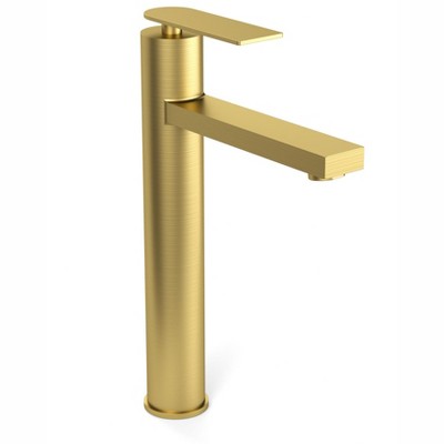 YAWWALK Single Handle Single Hole Bathroom Faucet with Valve