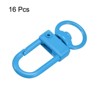 Unique Bargains DIY Craft Key Organization Lobster Claw Lanyard Swivel Clasps 1.3" x 0.51" 16 Pcs - 3 of 4