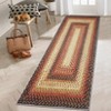 Indoor Modern Imitation Weaving Textured Area Rugs for Bedroom Living Room Abstract Easy Care Washable Soft Low Pile Non Slip Carpet - 4 of 4