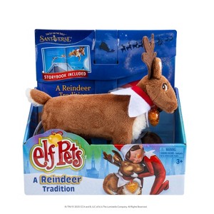Elf on the Shelf Elf Pets A Reindeer Tradition Plush Toy with Storybook - 1 of 4