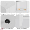 Dresser Wooden Chest of Drawers for OfficeTall Nightstand Storage Cabinet Organizer for Bedroom, Living Room - 3 of 4