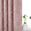 Kate Aurora 2 Pack Glam Metallic Sparkle Thermal Light Filtering Grommet Top Curtains - 4 of 4