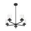 Z-Lite Thayer 5 - Light Chandelier in  Matte Black - 2 of 4