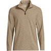 Lands' End Men's Long Sleeve Raglan Hybrid Quarter Zip - 3 of 4