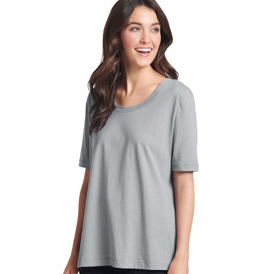 Jockey Women's Everyday Essentials 100% Cotton Short Sleeve Tee