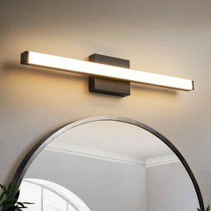 Rennnsan Bravyn 23"W Hardwired Linear Aluminum Modern LED Dimmable Wall Sconce - 1 of 4