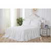 C&F Home Ruffled Queen Bedspread White - 2 of 3