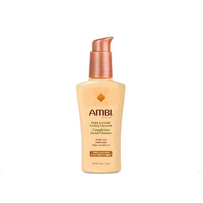 AMBI Even & Clear Soothing Chamomile Complexion Facial Cleanser - 3.5 fl oz