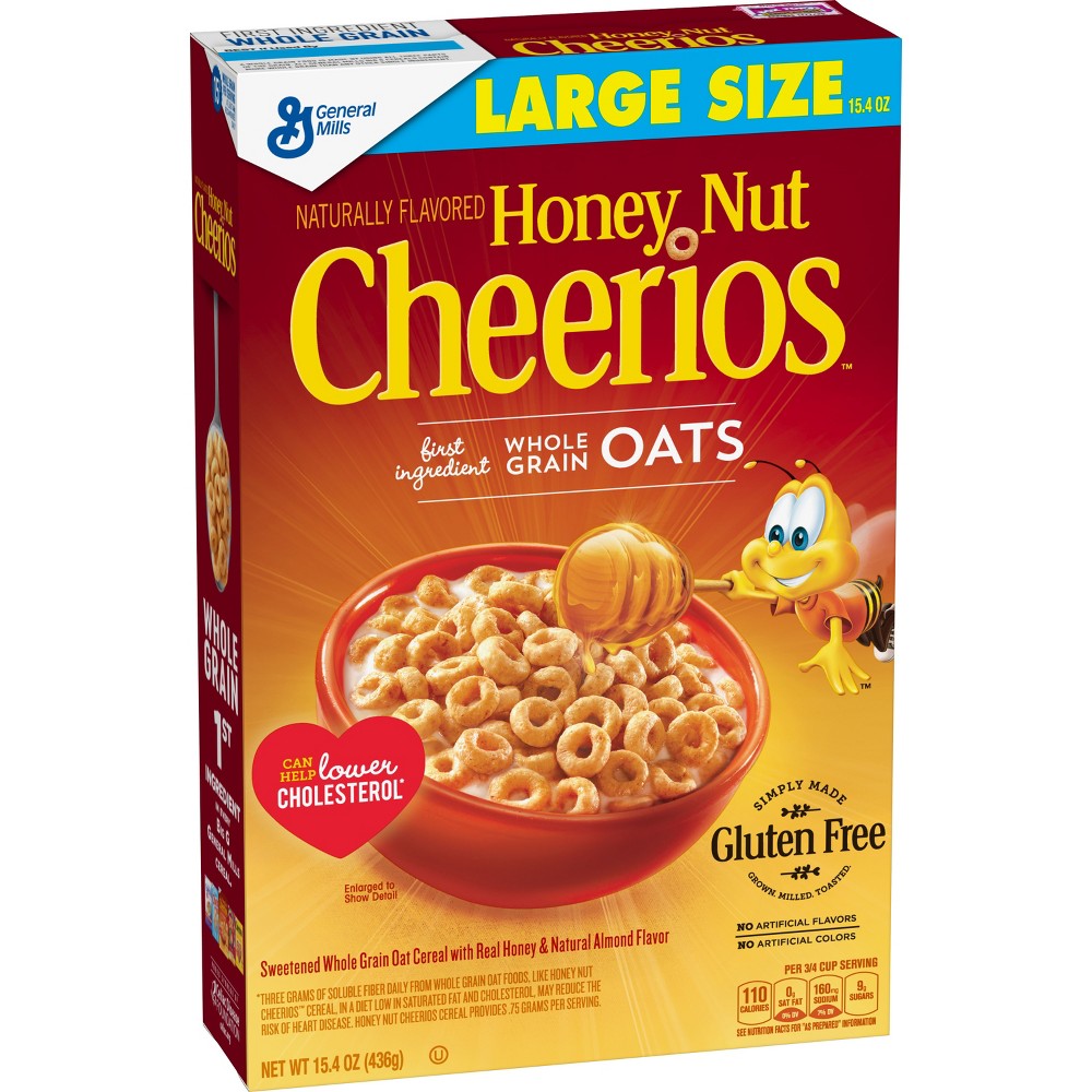 UPC 016000125063 product image for Cheerios Honey Nut Breakfast Cereal - 15.4oz - General Mills | upcitemdb.com