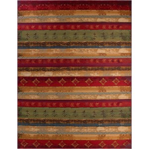 Unique Loom    Outdoor Modern Traditional Area Rug - 1 of 4