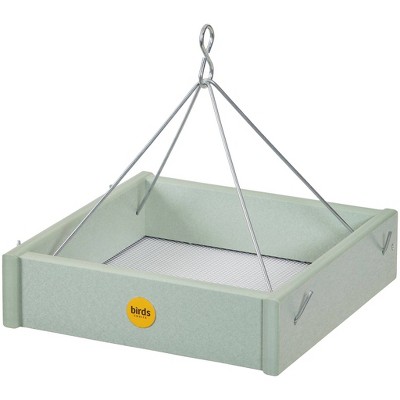 Birds Choice Hanging Tray Feeder, Small: Weather-resistant, Recycled ...