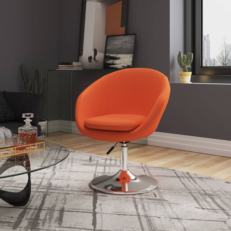Set of 2 Hopper Wool Blend Adjustable Height Chairs - Manhattan Comfort, 3 of 8