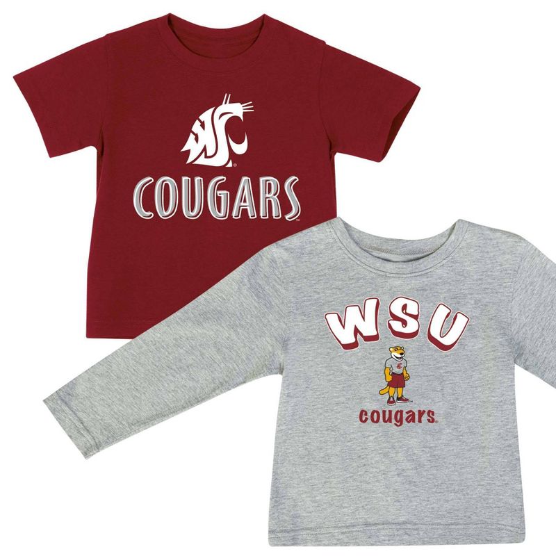 NCAA Washington State Cougars Toddler Boys&#39; T-Shirt, 1 of 4