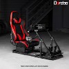 Dardoo Adjustable Racing Simulation Cockpit Red Seats And Single Screen Display Bracket Fit For Logitech G923 G920 G29 Thrustmaster - 2 of 4