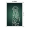 Amanti Art The Emerald Meerkat by Ema Paraschiv Framed Canvas Wall Art - 4 of 4