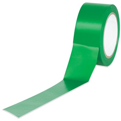 Tape Logic Solid Vinyl Safety Tape 6.0 Mil 2" x 36 yds. Green 3/Case T92363PKG