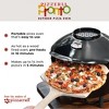 Pizzacraft Portable Outdoor Pizza Oven, Stonebaked Pizza Oven, Thermabond Technology, Even Heat Distribution, and 2 Baking Stones, Stainless Steel - 3 of 4