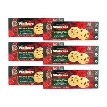 Walkers Chocolate Chip Shortbread Cookies - Case of 6/4.9 oz