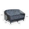 Summerset Shield Loveseat Cover Ultimate Protection for Your Outdoor Furniture Mercury - 2 of 4