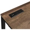 PAGED Home Office Desk 37.5" L Simple Modern Computer Desk with Keyboard Tray, Shelves, Storage Drawer for Office, Study - 4 of 4