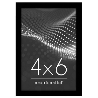 Americanflat Picture Frame - Modern Design, Shatter-Resistant Glass, Dual Sawtooth Hangers, Ideal for Home and Office Decor