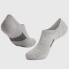 Anna-Kaci Men's 6pk Breathable No - Show Athletic Socks - Gray - 2 of 4