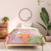 Deny Designs 2pc Twin/Twin XL The Space House Bows on Colorful Patchwork Comforter and Sham Set - 3 of 4