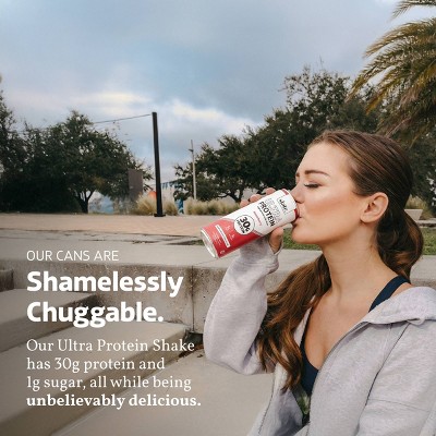 Slate Milk Strawberry Ultra 30g Protein Shake Cans - 11 fl oz/4pk