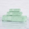 Modern Solid Classic Luxury Egyptian Cotton Towel Set by Blue Nile Mills - 2 of 4