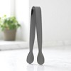 Unique Bargains Food Tongs Round Head Ice Tongs Sugar Cube Clip Food Tong Dishwasher Safe 304 Stainless Steel 4 Inch 1Pcs - 2 of 3
