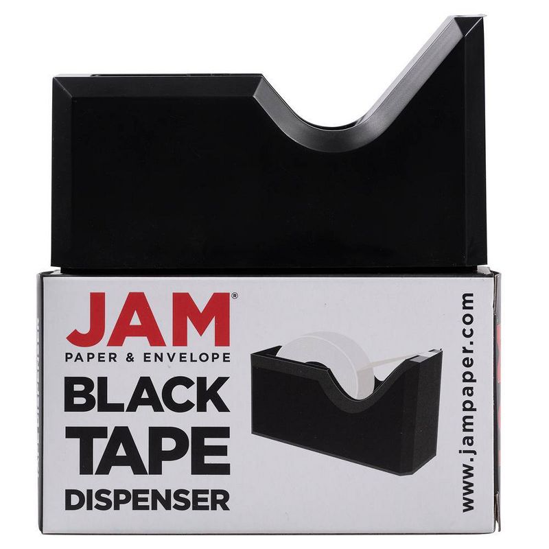 JAM Paper Colorful Desk Tape Dispensers - Black, 5 of 7
