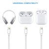 BONGEEK Charger Cable for AirPods Pro, MFI Certification Charging Power Cord AirPods Max Wireless Over-Ear Headphones Charging Power Cord-3ft - 3 of 4
