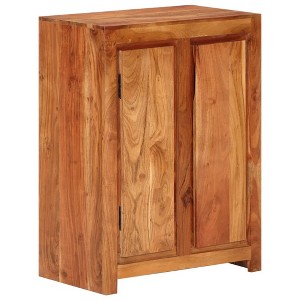 vidaXL Sideboard 21.7 in.x13 in.x29.5 in. Solid Wood Acacia - 1 of 4