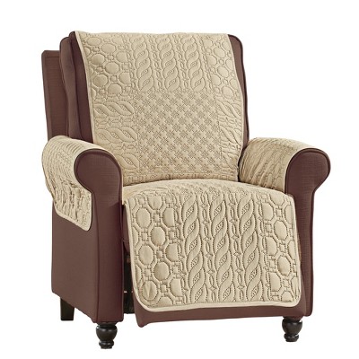 Collections Etc Pinsonic Patchwork Quilted Furniture Cover