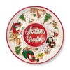 Certified International Santa's Retro Christmas Chip and Dip - 2 of 4