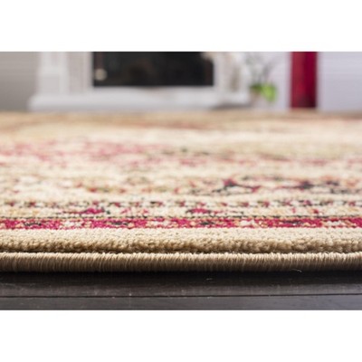 Lyndhurst Multi-Color Floral Synthetic Rectangular Rug
