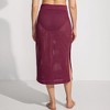 Lands' End Women's Cotton Open Knit Maxi Swim Cover-up Skirt - 2 of 4