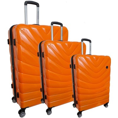 Max Studio PC 3-Piece Luggage Set Glencoe Collection