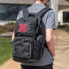 NCAA Nebraska Cornhuskers 17" MVP Backpack - Black - 2 of 3