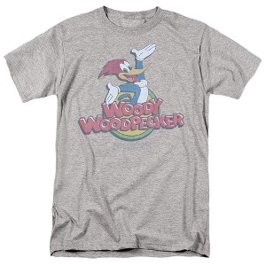 Men's Woody Woodpecker Retro Fade T-Shirt - 1 of 4