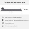 Evideco French Home Goods Dog-Shaped Draft Stopper 35” - 4 of 4