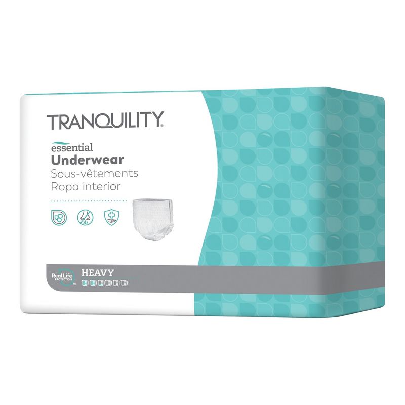 Tranquility Essential Disposable Underwear, Heavy, Youth, 1 of 6