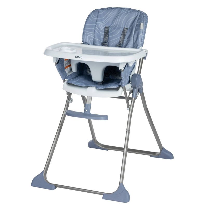 Cosco Simple Fold Adjustable High Chair - Organic Waves, 1 of 12