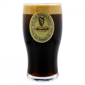 Adult Guinness Vintage Label Pint Glass - 1 of 1