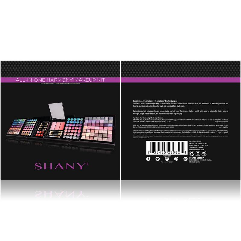 SHANY Exclusive Pro All In One Harmony Makeup Kit, 3 of 5