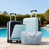 Ridstar Front-Opening 3-Piece Expandable Hard-Shell Luggage Set with Carry-On Bag, Multi-Directional Wheels & TSA Lock-Light Blue - 3 of 4
