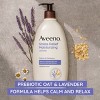 Aveeno Stress Relief Moisturizing Body Lotion with Lavender Scent, Natural Oatmeal to Calm and Relax - 4 of 4