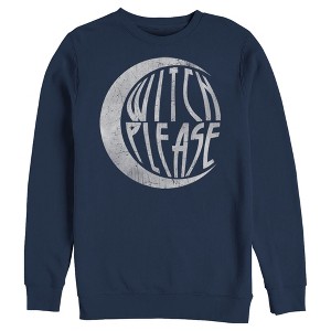 Men's CHIN UP Halloween Witch Please Sweatshirt - 1 of 4