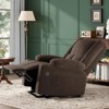 FURNIinspire Sofas Power Lift Recliner Sofas with Massage and Heat for Elderly People for Living Room, Brown,39.8"*29"*41" - 2 of 4